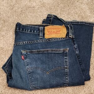Levi's 501 Men's 40x32 Blue Jeans Button Closure